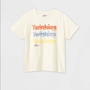 NEW WITH TAGS I white Twinkies tee shirt